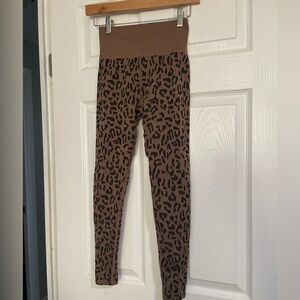Betsey Johnson Leopard Leggings XS
